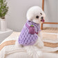 Dog Clothes Purple Eggplant Shaped