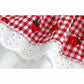 Small Dog Strawberry Dress