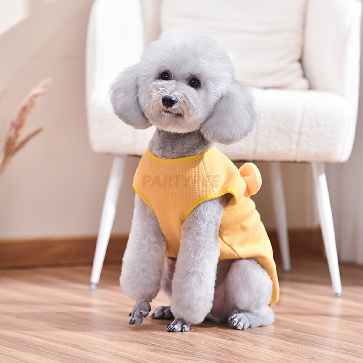 Waffle-knit Warm Dog Vest