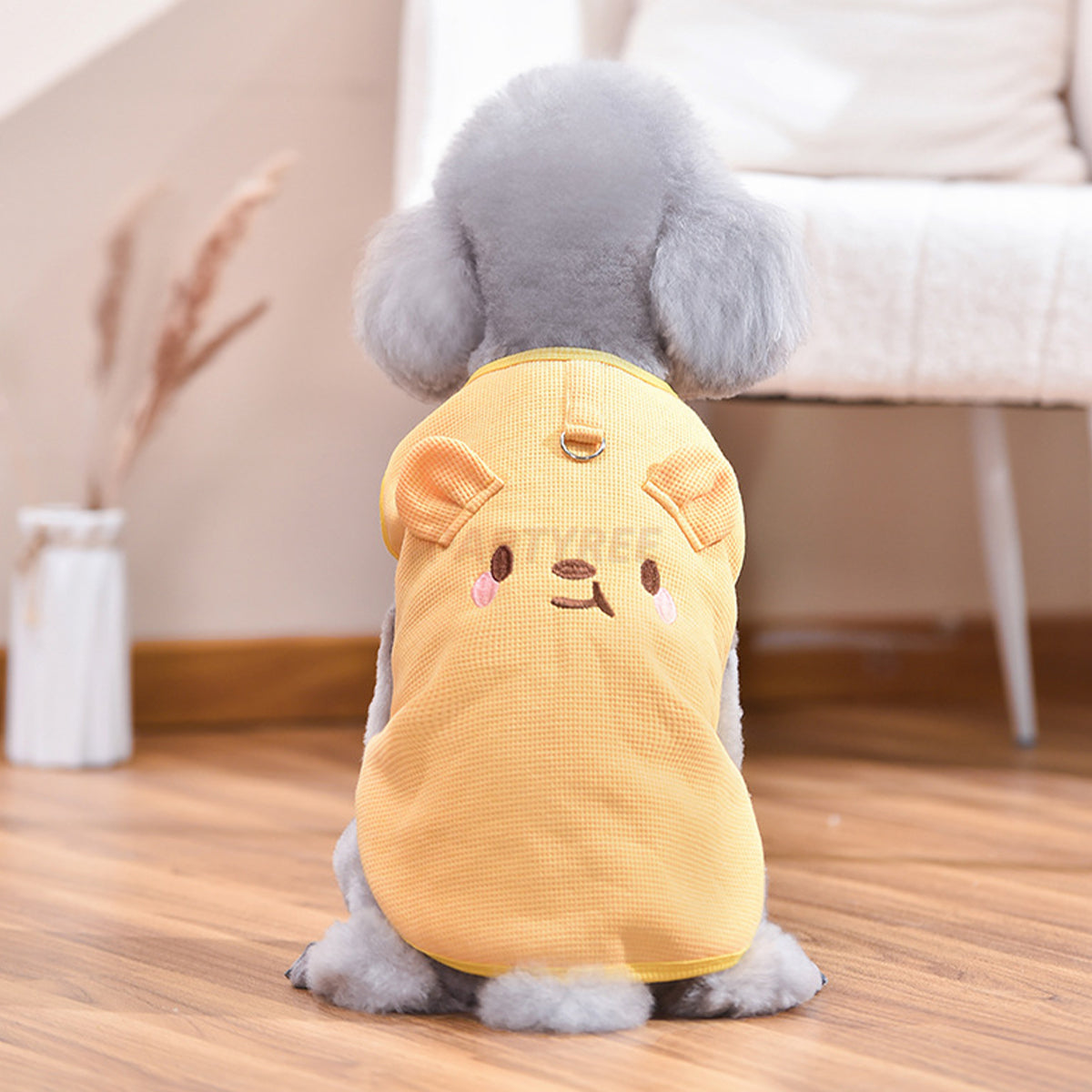 Waffle-knit Warm Dog Vest