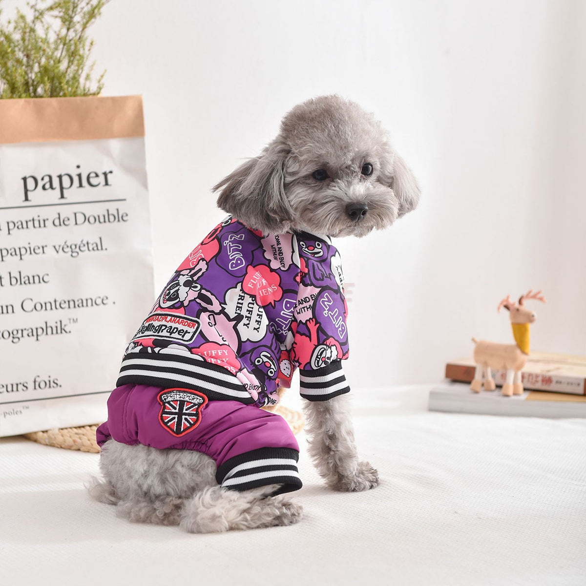 Warm Dog Winter Coat Windproof Dog Jacket for Cold Weather