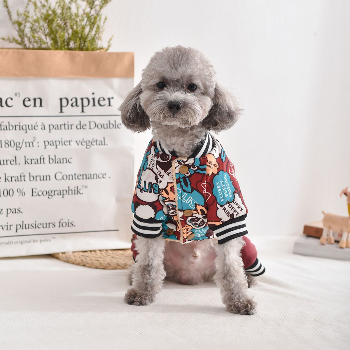 Warm Dog Winter Coat Windproof Dog Jacket for Cold Weather