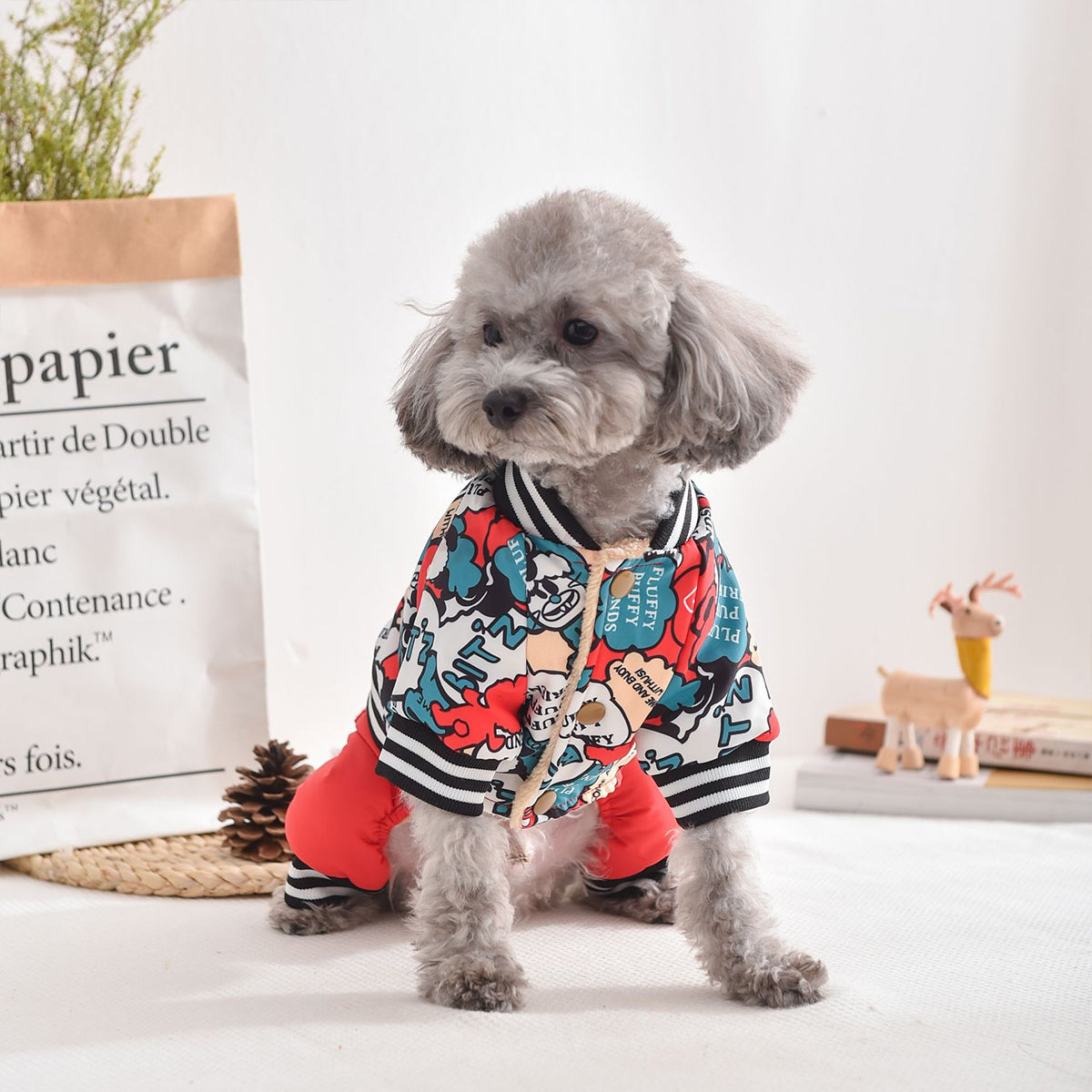 Warm Dog Winter Coat Windproof Dog Jacket for Cold Weather