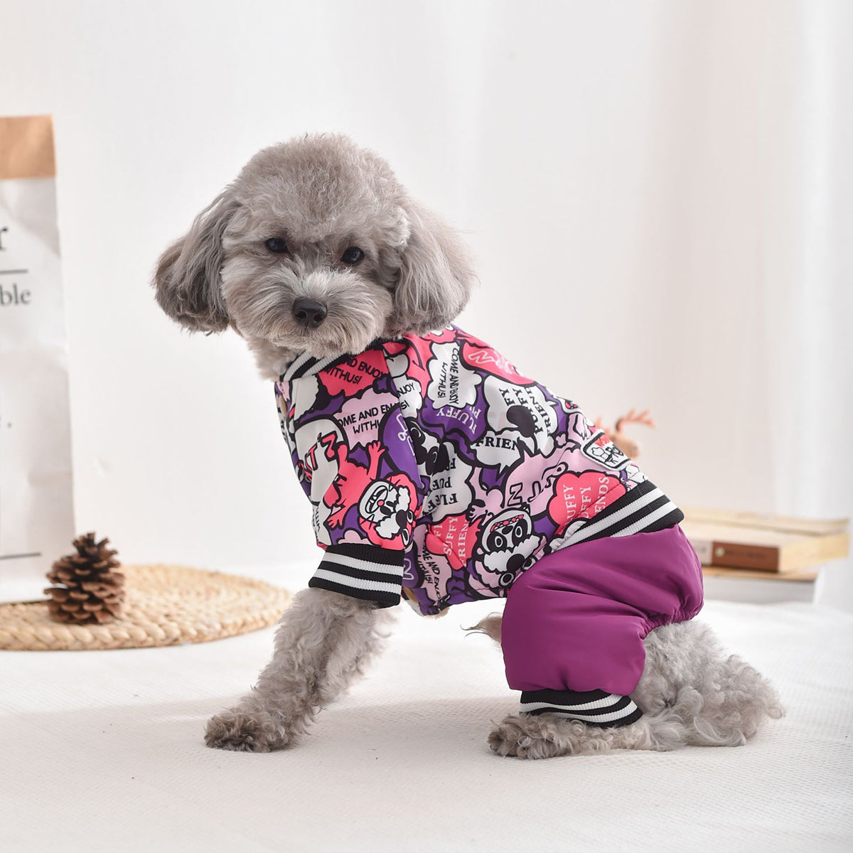 Warm Dog Winter Coat Windproof Dog Jacket for Cold Weather