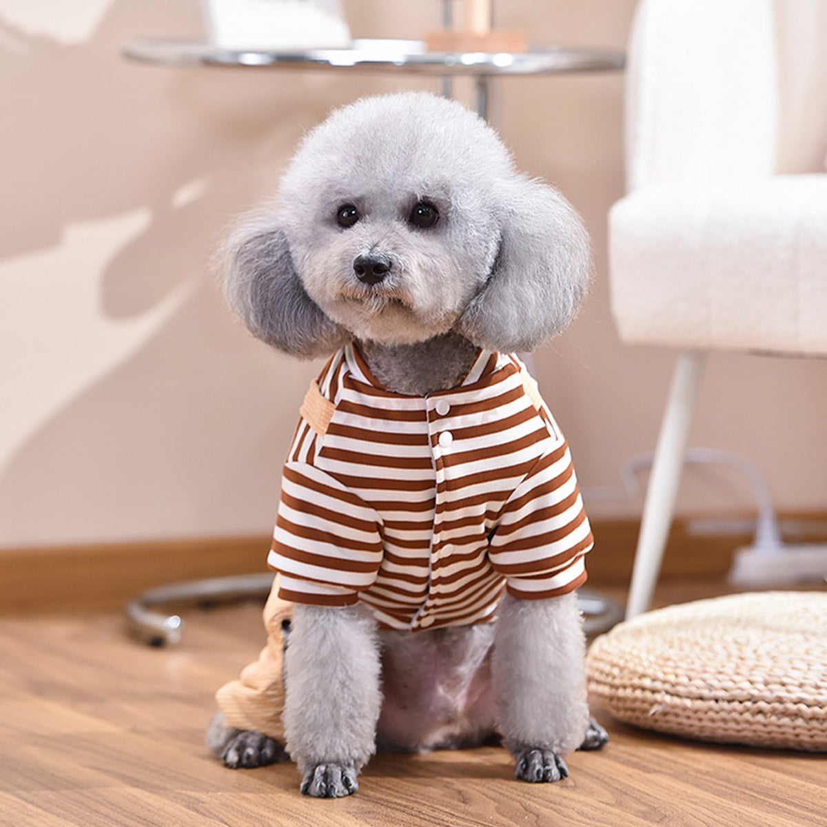 Corduroy Overalls Warm Dog Clothes