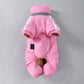 Turtleneck Dog Coat Thick Warm Winter Dog Apparel
