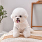 Dog Rose Embroidery Warm Vest