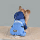 Leashable Dog Hooded Jacket Windproof Pet Apparel