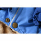 Leashable Dog Hooded Jacket Windproof Pet Apparel