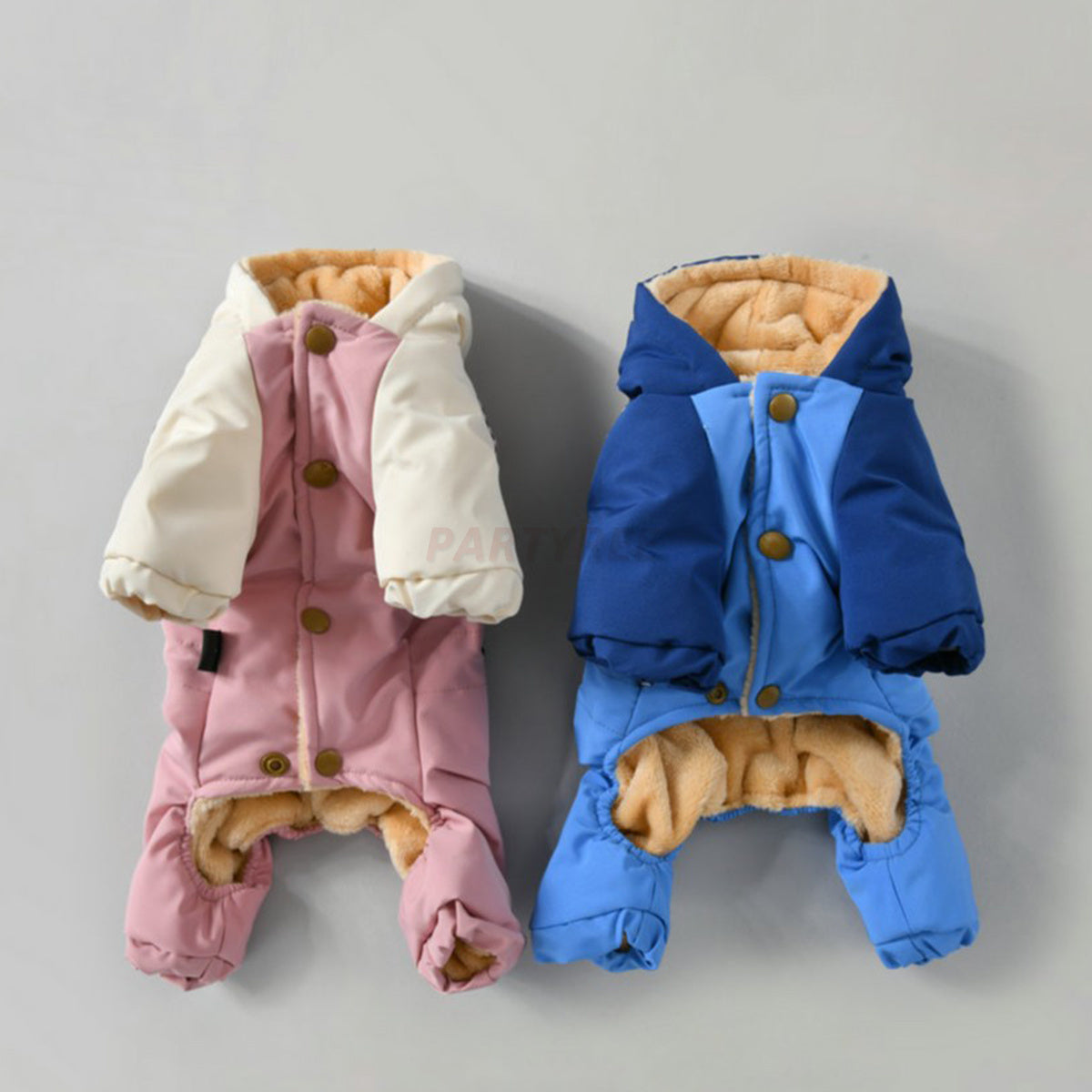 Leashable Dog Hooded Jacket Windproof Pet Apparel