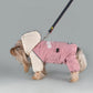 Leashable Dog Hooded Jacket Windproof Pet Apparel
