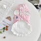 Elegant Dog Bow Outfit Stylish Clothes For Female Dogs