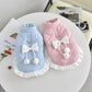 Elegant Dog Bow Outfit Stylish Clothes For Female Dogs