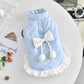 Elegant Dog Bow Outfit Stylish Clothes For Female Dogs