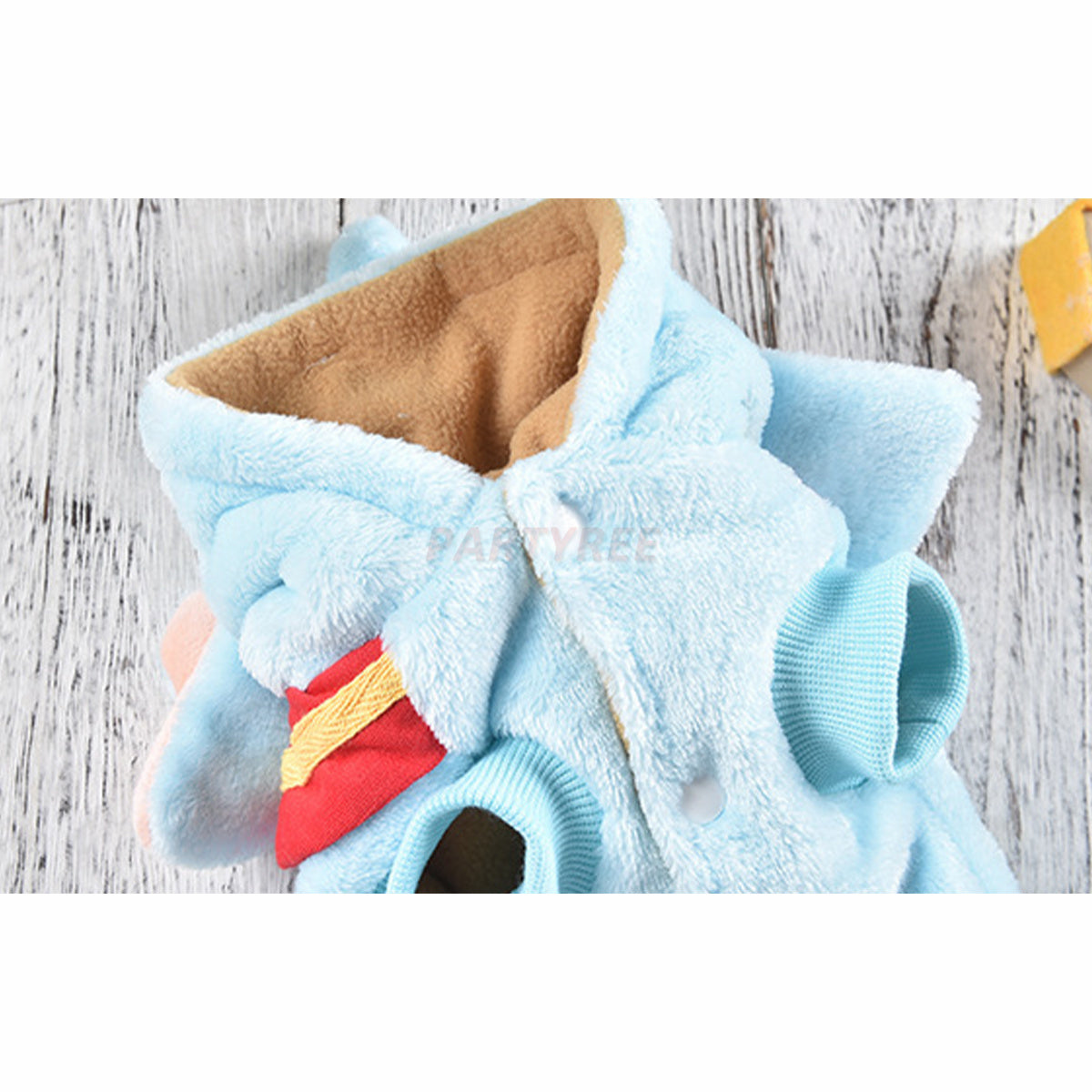 Elephant Shaped Blue Dog Pajamas Fun Halloween Costume