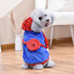 Spider Dog Halloween Costume Spider-Man Fun Dress Up Apparel for Pets