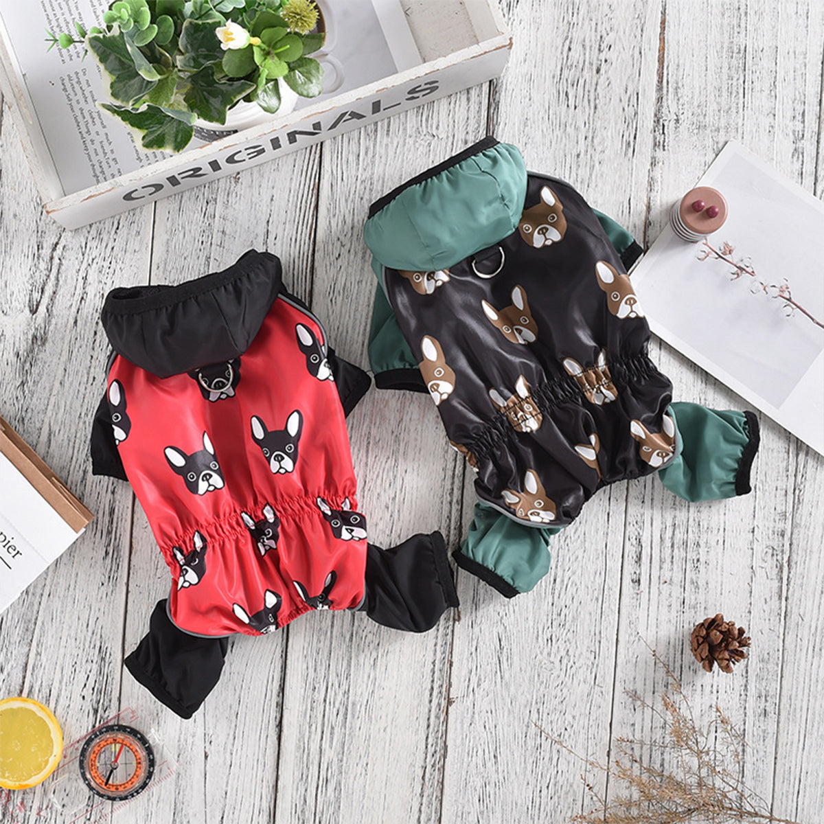 Waterproof Dog Raincoat with Hood