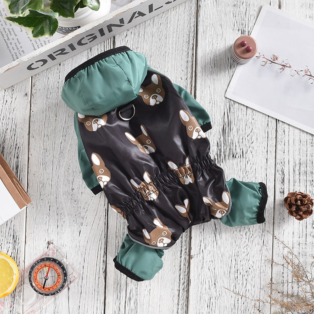 Waterproof Dog Raincoat with Hood