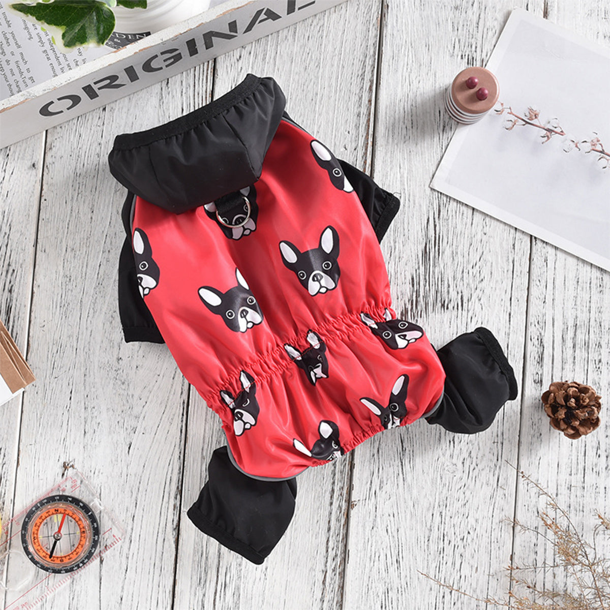 Waterproof Dog Raincoat with Hood