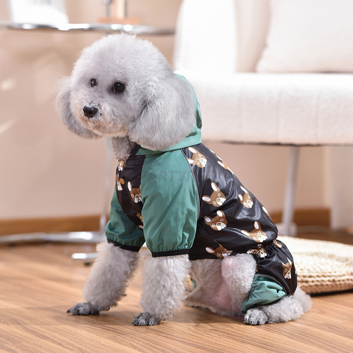 Waterproof Dog Raincoat with Hood