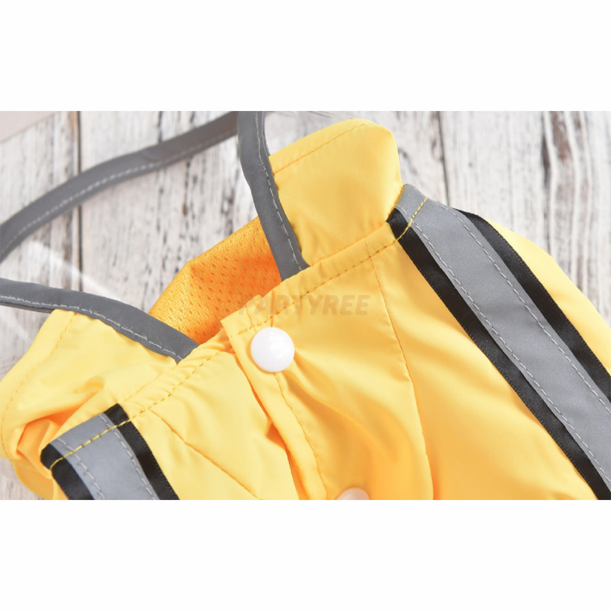 Reflective Dog Raincoat Little Bee Shape