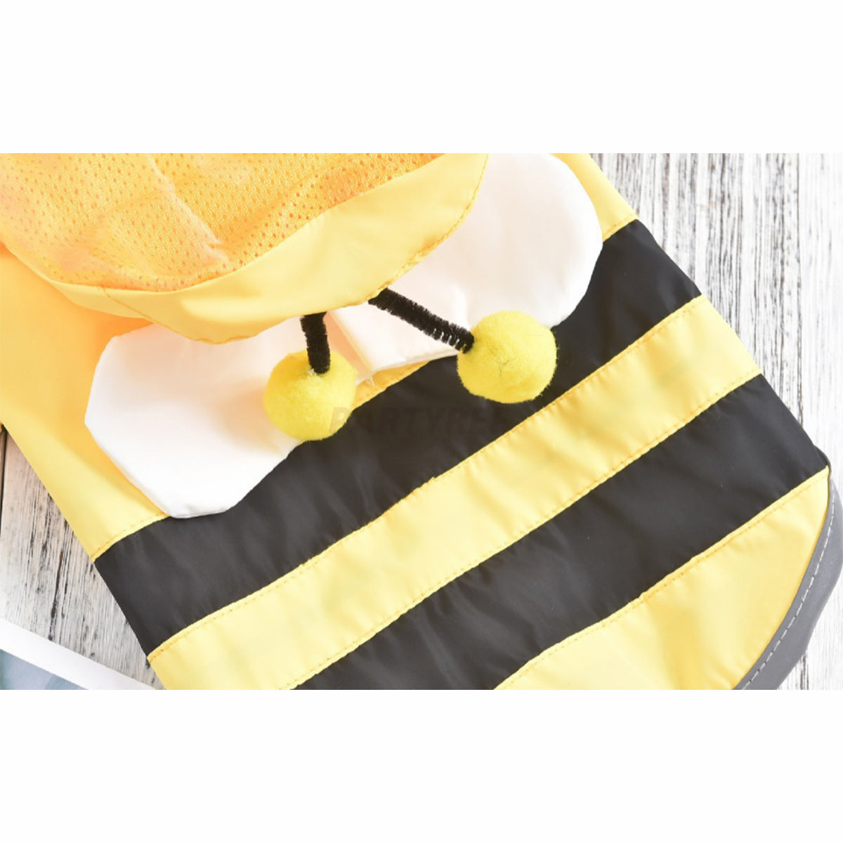 Reflective Dog Raincoat Little Bee Shape