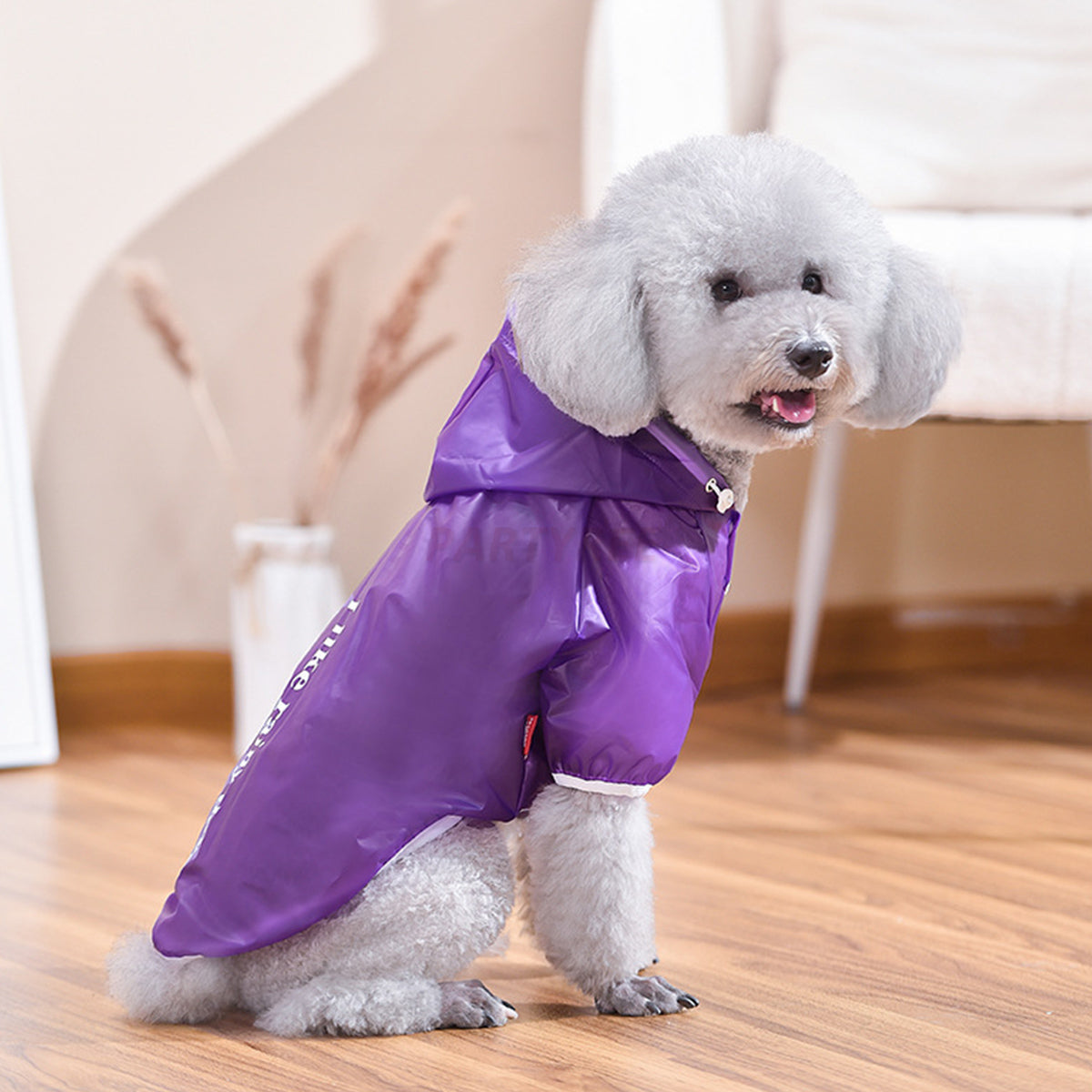Easy Wear Dog Waterproof Raincoat