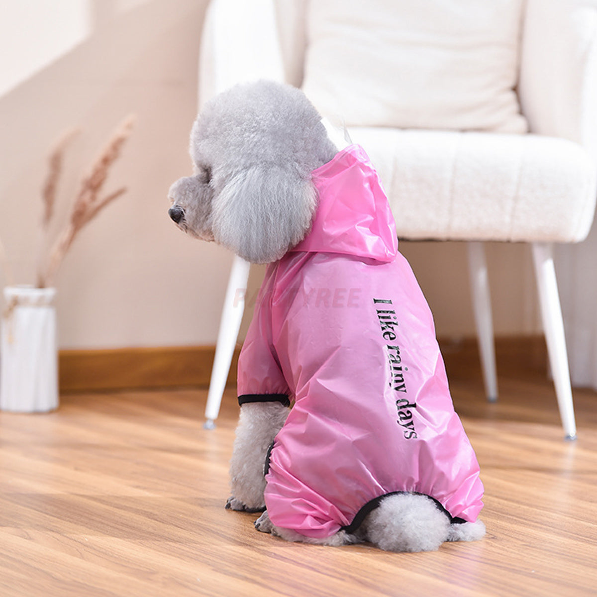 Lightweight Dog Raincoat All Season Waterproof Pet Apparel