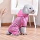 Lightweight Dog Raincoat All Season Waterproof Pet Apparel