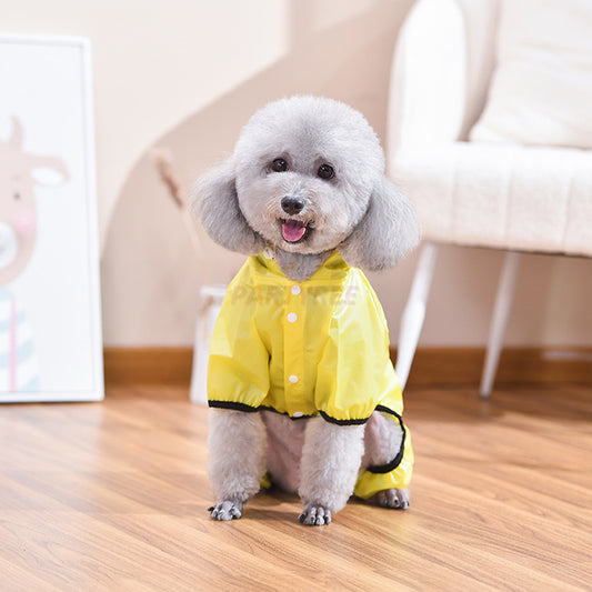 Lightweight Dog Raincoat All Season Waterproof Pet Apparel