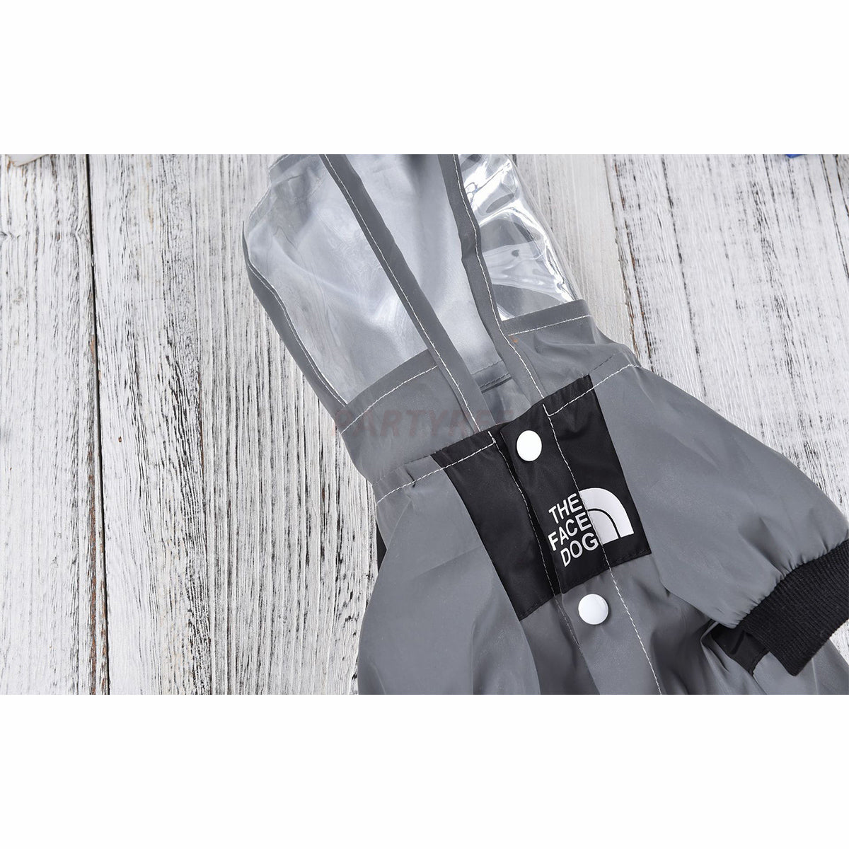 Dog Raincoat with Reflective Safe Waterproof Pet Jacket