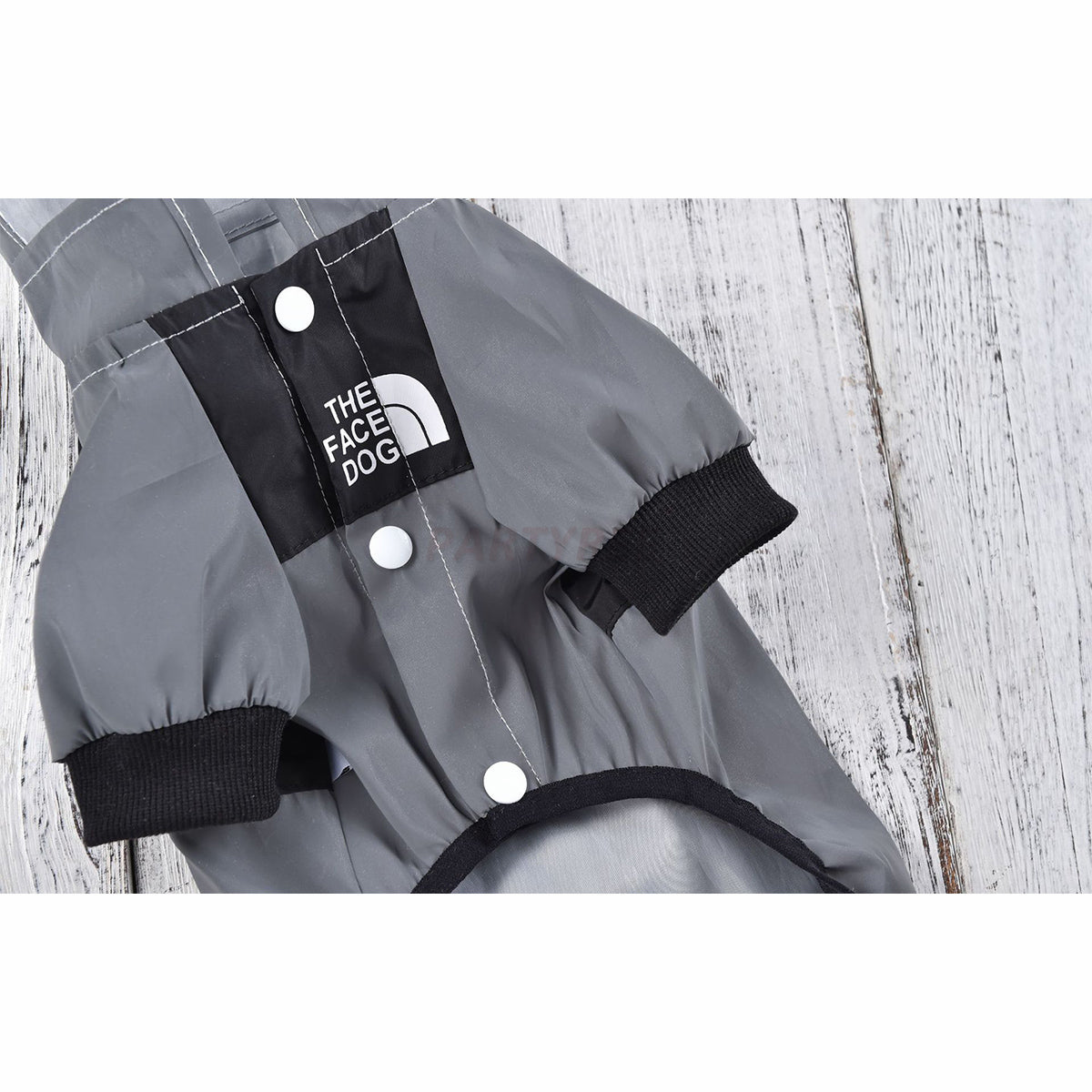 Dog Raincoat with Reflective Safe Waterproof Pet Jacket