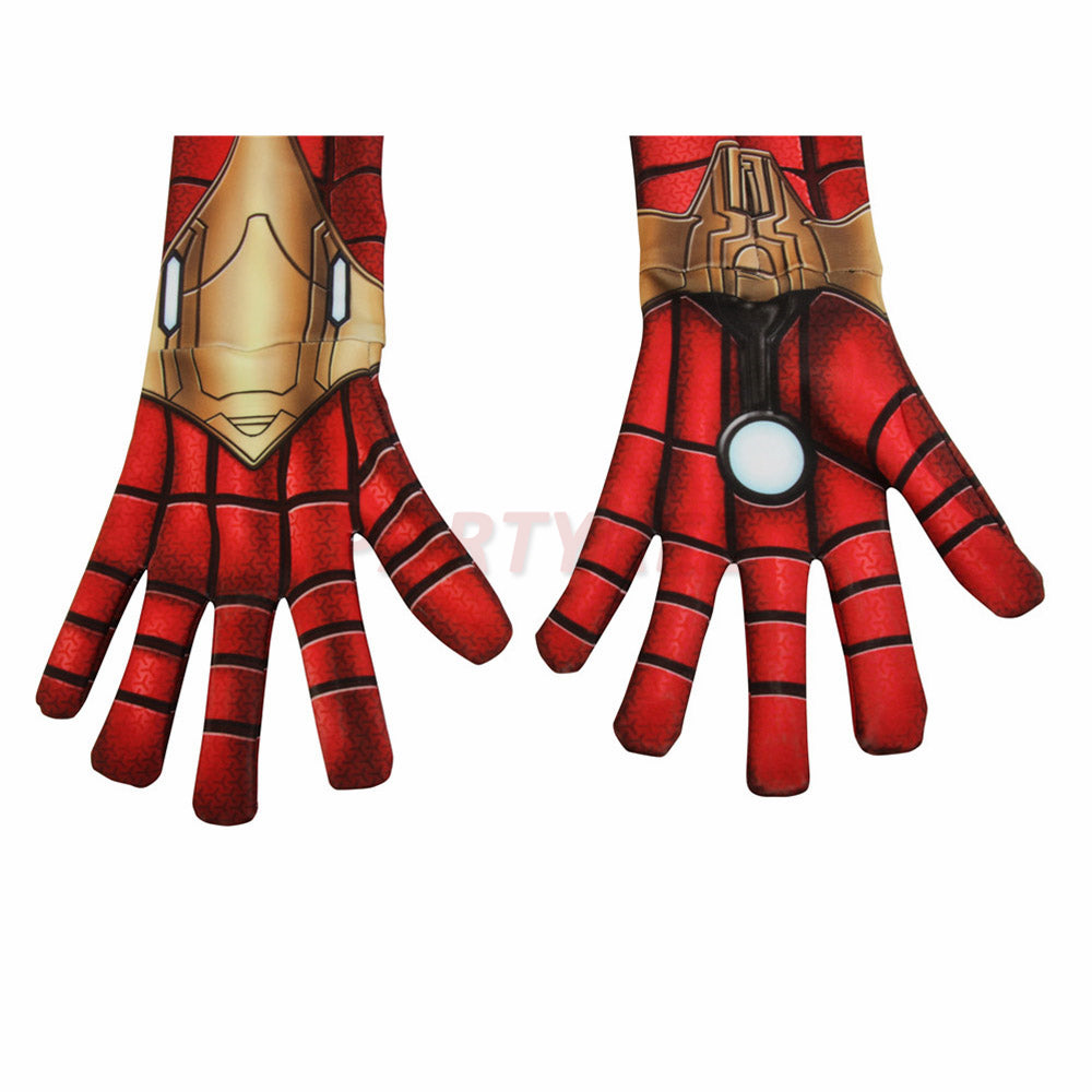 Iron Spider-Man Cosplay Costume Spiderman 3D Printed Jumpsuit