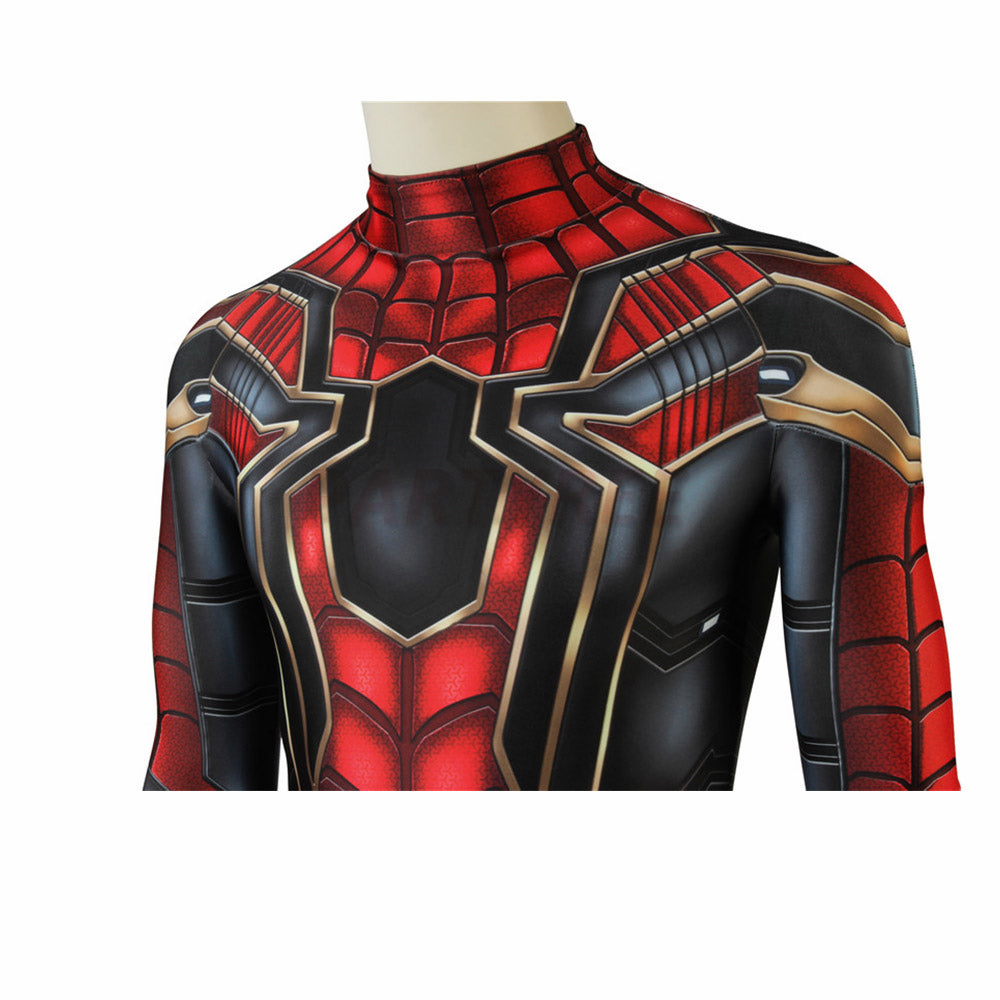 Iron Spider-Man Cosplay Costume Spiderman 3D Printed Jumpsuit