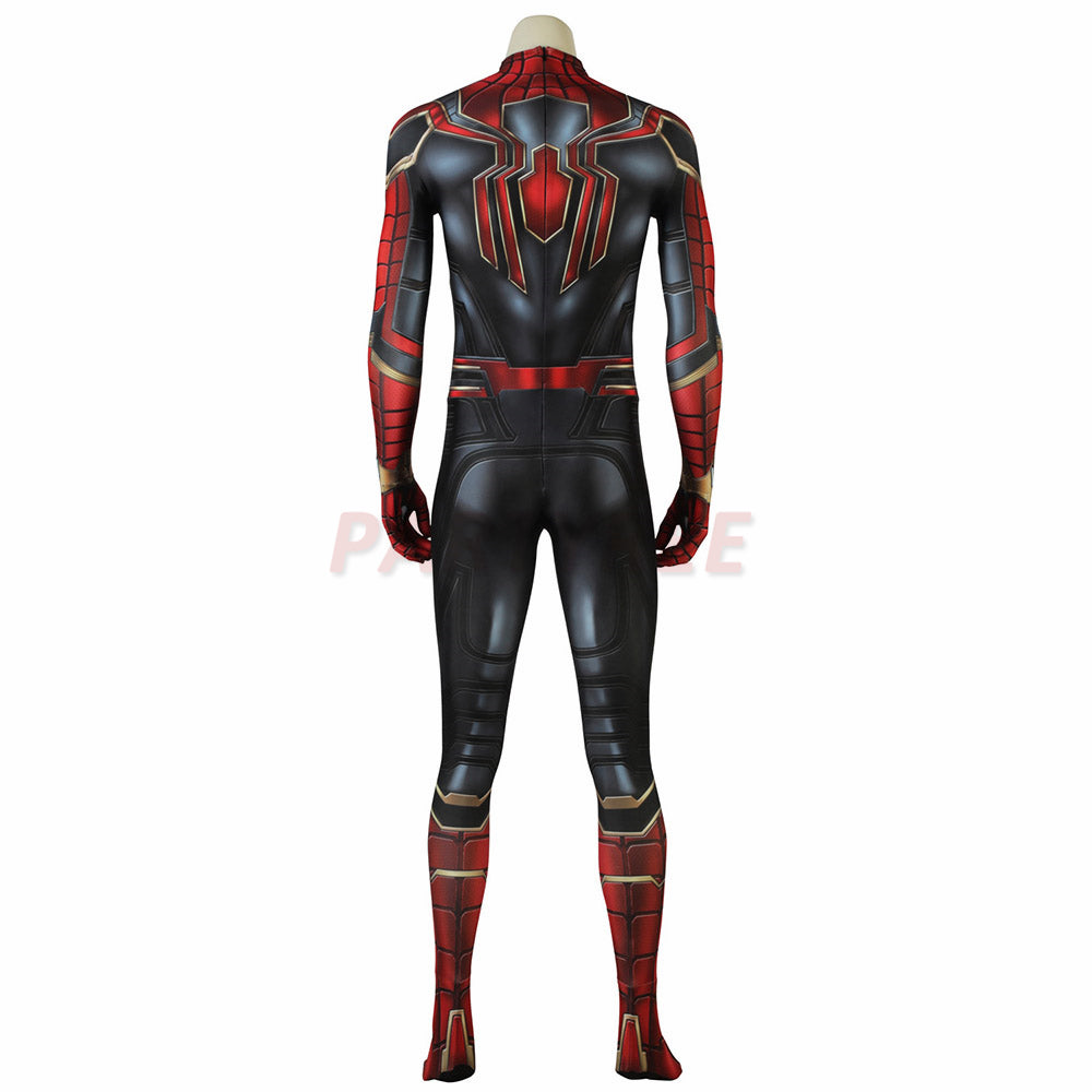 Iron Spider-Man Cosplay Costume Spiderman 3D Printed Jumpsuit