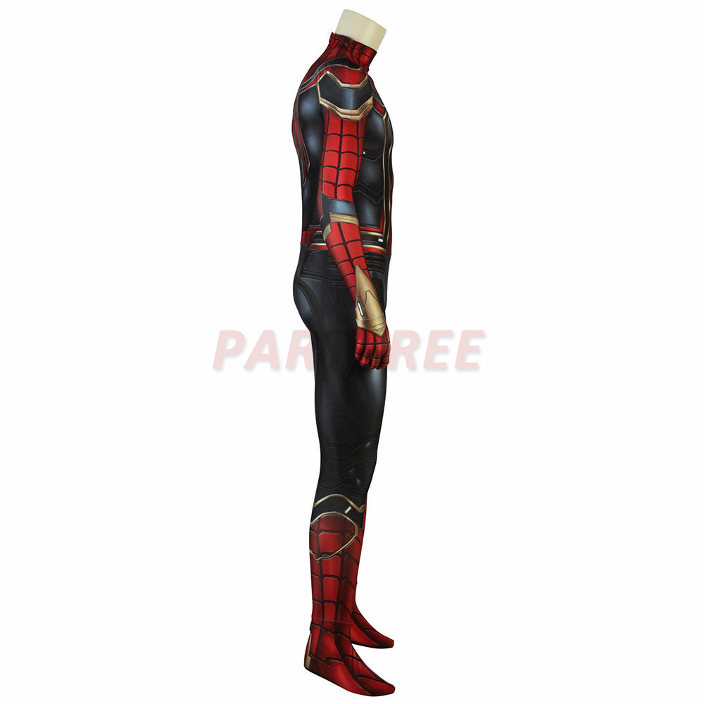 Iron Spider-Man Cosplay Costume Spiderman 3D Printed Jumpsuit