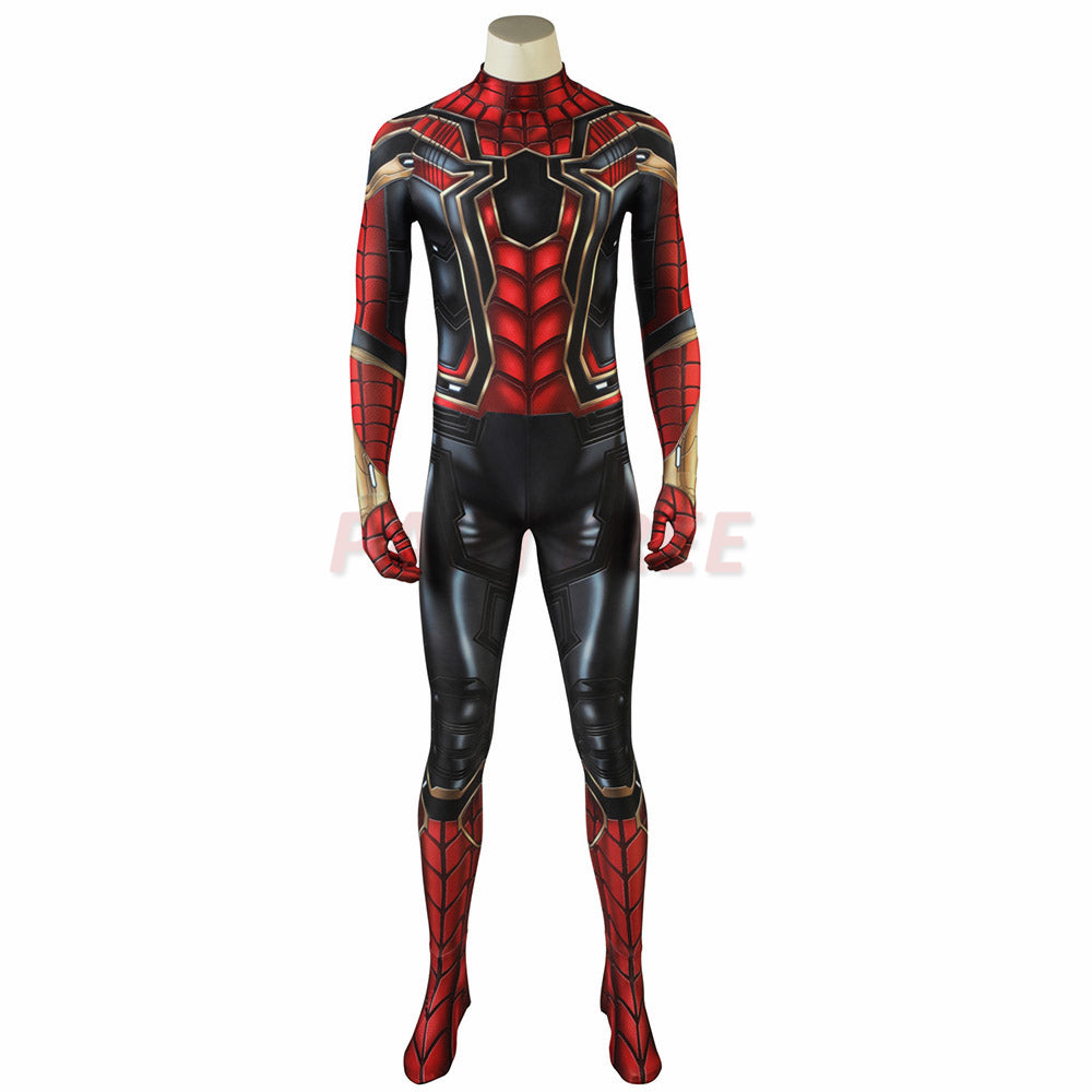 Iron Spider-Man Cosplay Costume Spiderman 3D Printed Jumpsuit