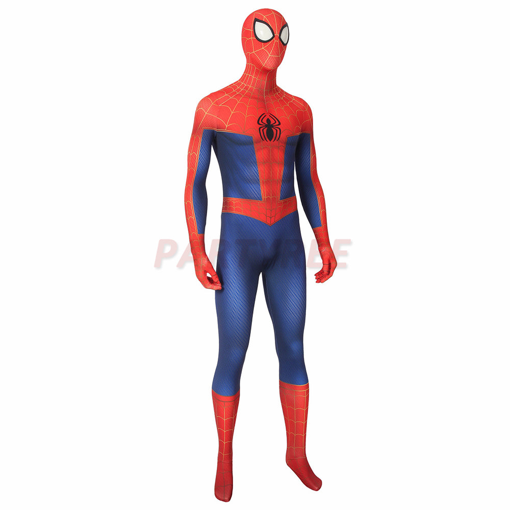 Into The Spider-Verse Spiderman Bodysuit Peter Parker Cosplay Costume