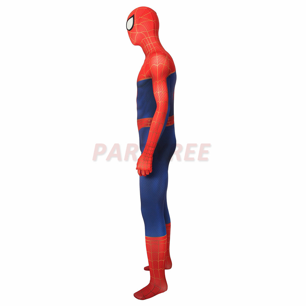 Into The Spider-Verse Spiderman Bodysuit Peter Parker Cosplay Costume