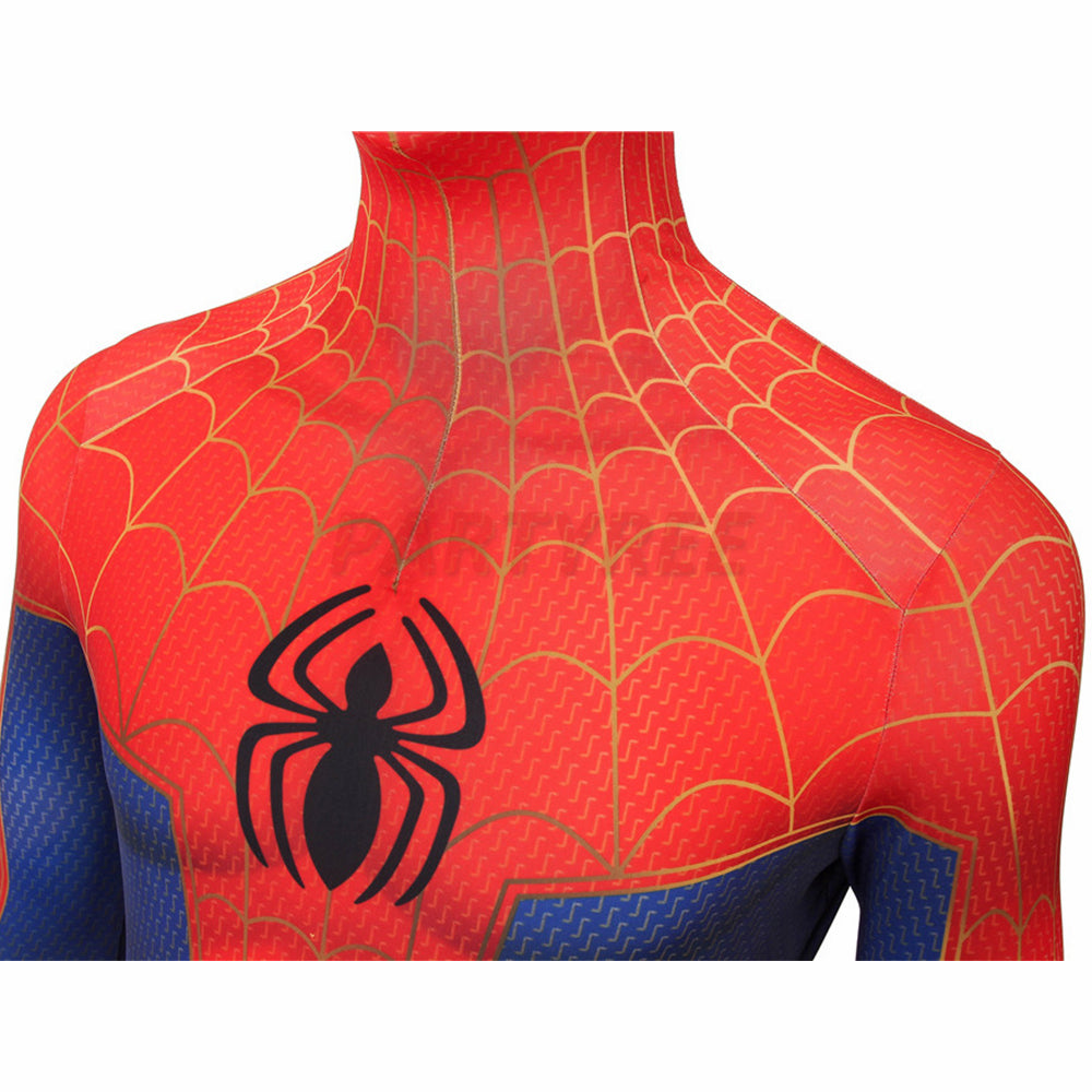 Into The Spider-Verse Spiderman Bodysuit Peter Parker Cosplay Costume