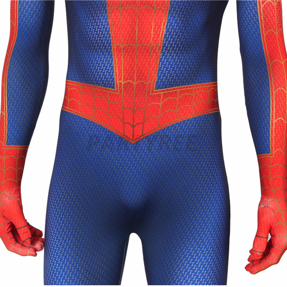 Into The Spider-Verse Spiderman Bodysuit Peter Parker Cosplay Costume