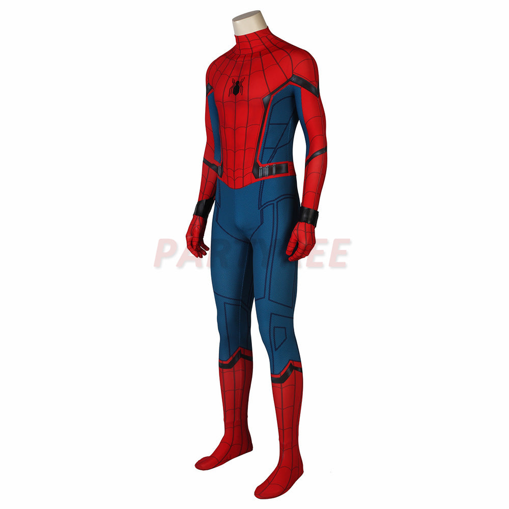 Spiderman Homecoming Peter Paker Classic Cosplay Jumpsuit