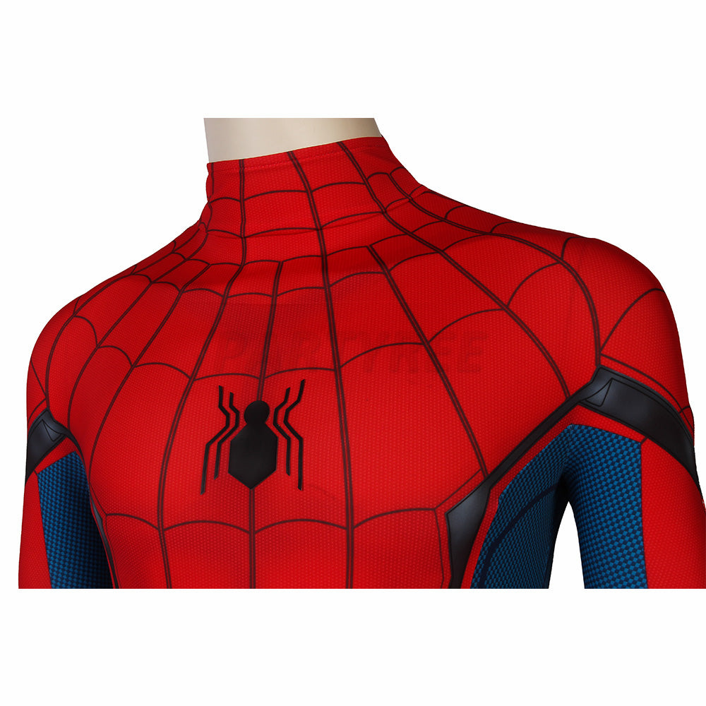 Spiderman Homecoming Peter Paker Classic Cosplay Jumpsuit