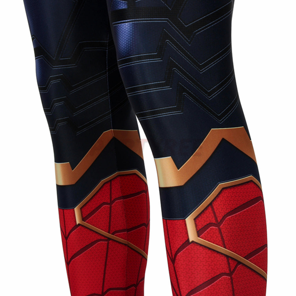 Iron Spiderman Cosplay Costume Avengers Endgame Spider-man Jumpsuit