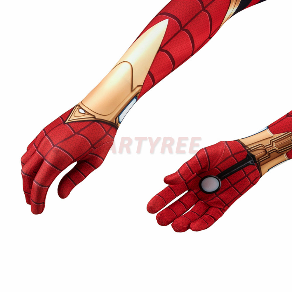 Iron Spiderman Cosplay Costume Avengers Endgame Spider-man Jumpsuit