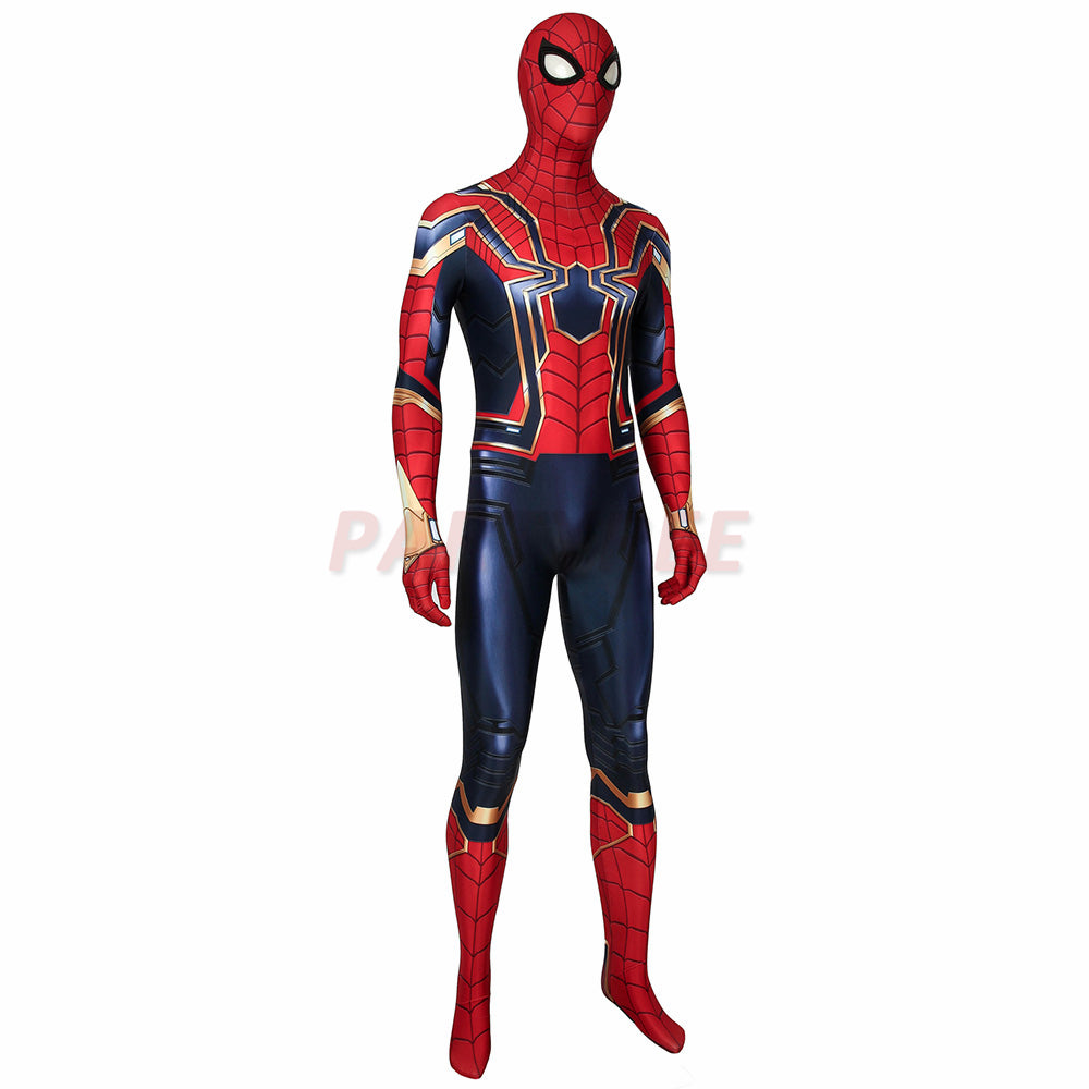 Iron Spiderman Cosplay Costume Avengers Endgame Spider-man Jumpsuit