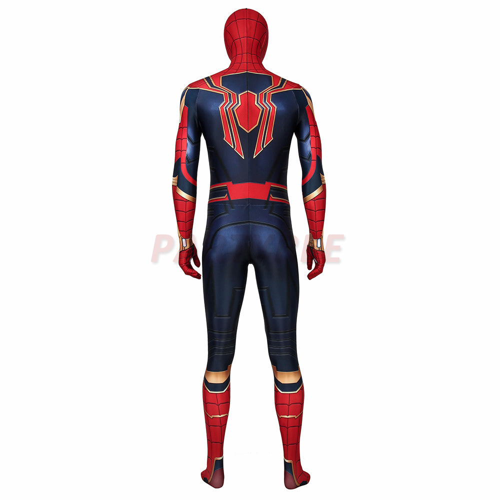 Iron Spiderman Cosplay Costume Avengers Endgame Spider-man Jumpsuit