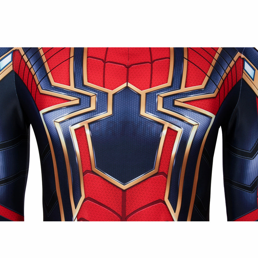 Iron Spiderman Cosplay Costume Avengers Endgame Spider-man Jumpsuit