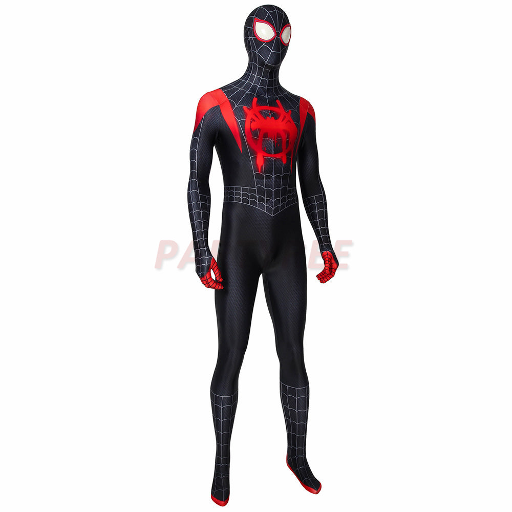 Into The Spider-Verse Spiderman Bodysuit Miles Morales Cosplay Costume