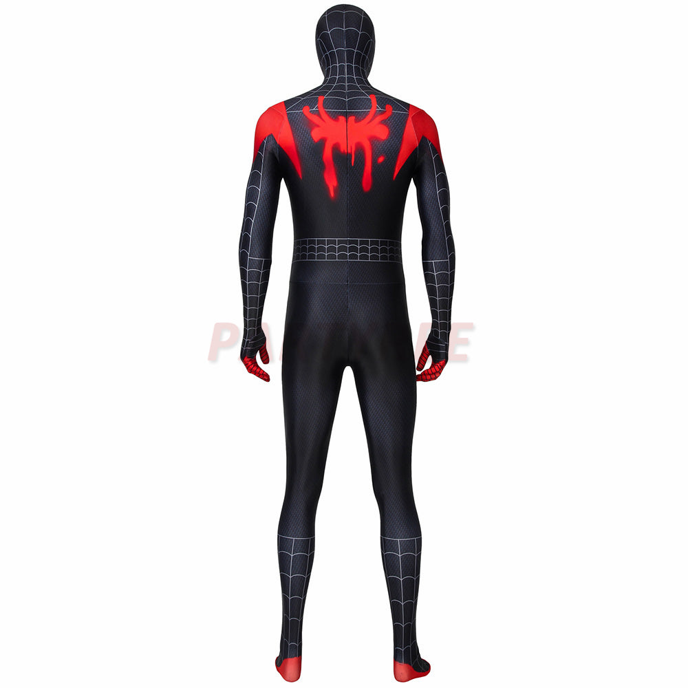 Into The Spider-Verse Spiderman Bodysuit Miles Morales Cosplay Costume